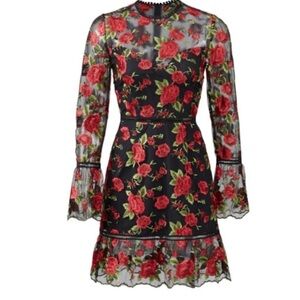 SAYLOR Allison Rose Dress XS NWOT